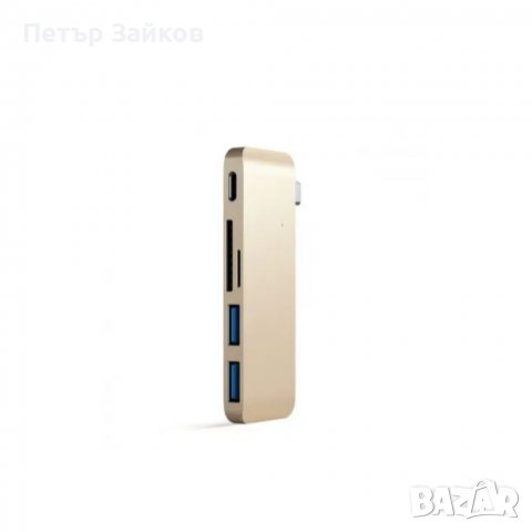 Type-C USB Passthrough Hub Gold хъб, снимка 3 - Друга електроника - 38710600