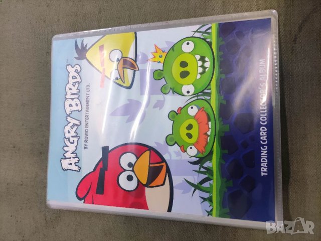 Продавам албум Angry birds trading card collector 's album