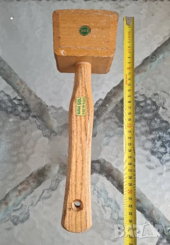 Дървен чук ECE 140 мм 213S дърводелски чук за колекционери , снимка 2 - Антикварни и старинни предмети - 50833404