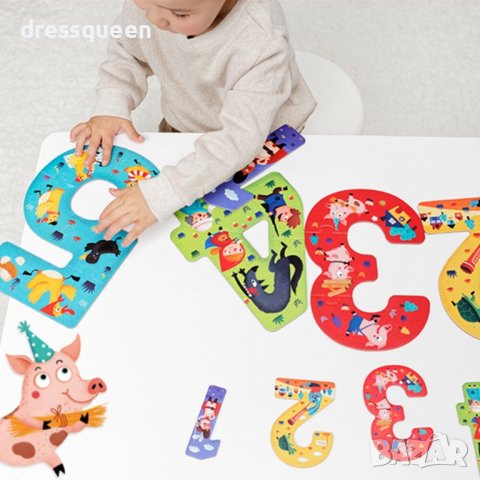 3595 Пъзел-приказка в числа, снимка 4 - Игри и пъзели - 37741875