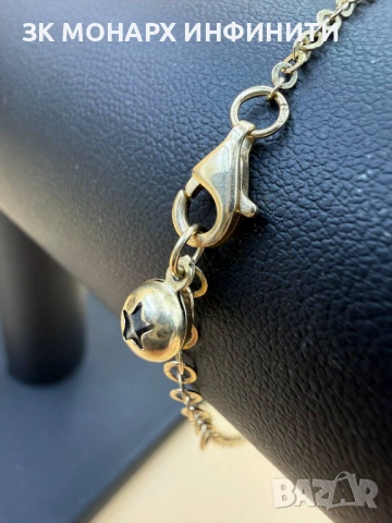 Златна гривна /585/, снимка 5 - Гривни - 53299559