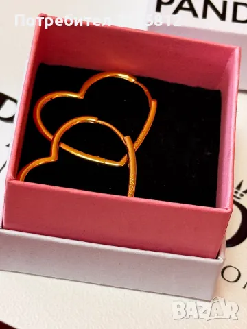 Обеци Пандора Pandora , снимка 3 - Обеци - 49882763