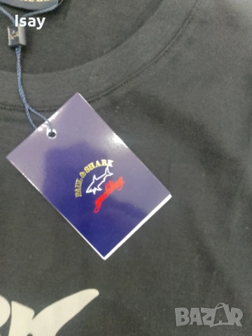 Мъжка тениска Паул Шарк 3ХЛ последен размер в черен цвят , снимка 2 - Тениски - 53169359