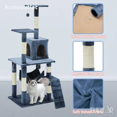 Котешка катерушка HBXY-CA-0123GY, снимка 2 - За котки - 49313599