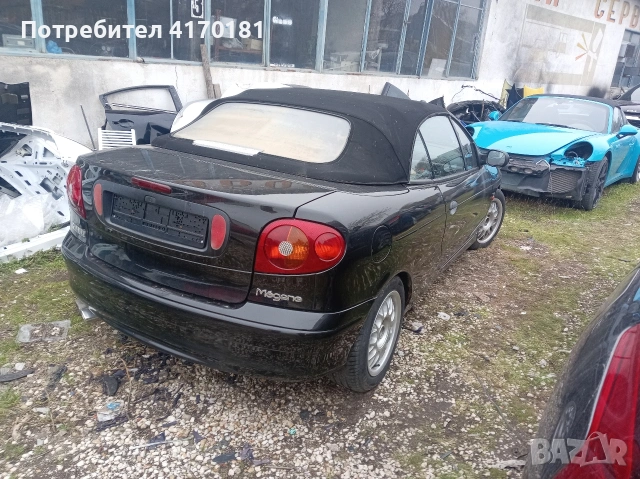 Рено меган кабрио 1.6.16в топ, снимка 5 - Автомобили и джипове - 53288382