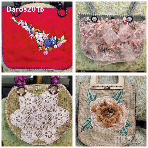 Арт чанти, уникат ръчна изработка , снимка 2 - Чанти - 35028977