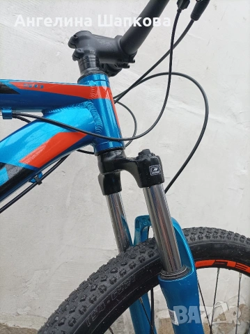 ￼ Велосипед Drag Hardy 5.0 29 XL син оранжев, снимка 7 - Велосипеди - 53211848