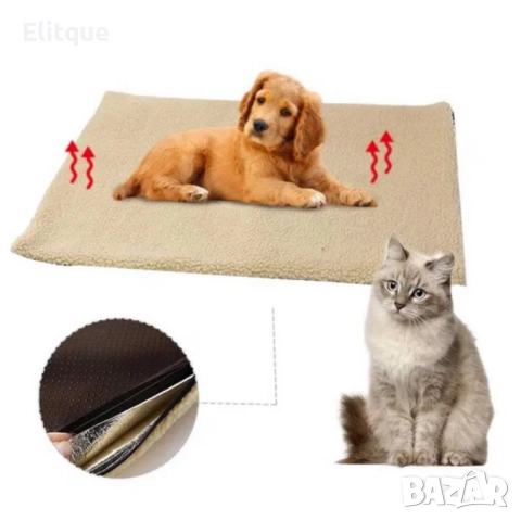 Самонагряващо легло за домашни любимци – Уют и топлина за вашия любимец, снимка 3 - Други стоки за дома - 52448963