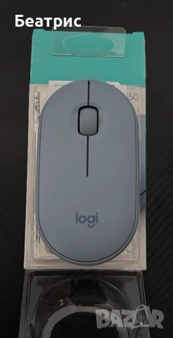 Безжичен комплект Logitech – клавиатура K380 + мишка Pebble M350, снимка 3 - Клавиатури и мишки - 51290053