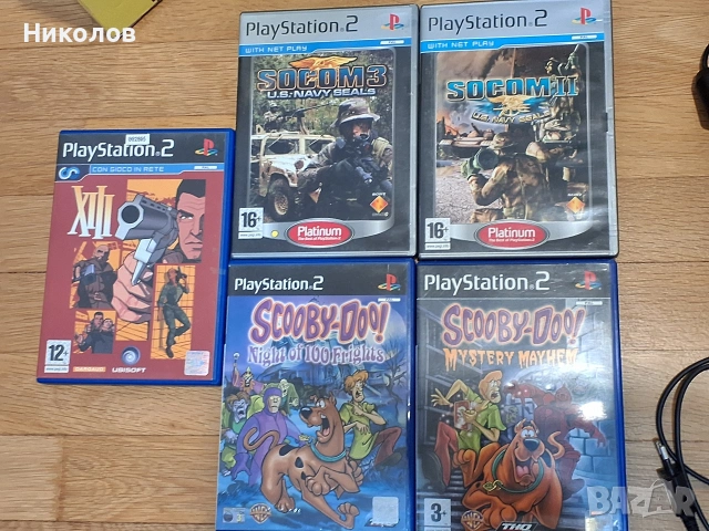 PS2 slim пълен комплект + 5игри КУТИЯ, снимка 7 - PlayStation конзоли - 53150320