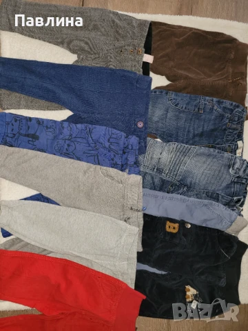 Бебешки Дълги Панталони за Момче - 12-18м