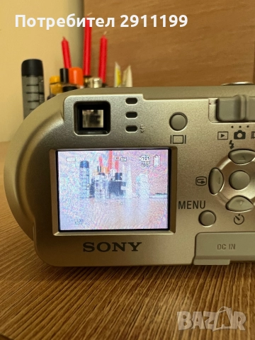 Фотоапарат Sony 4,1Mp, снимка 4 - Фотоапарати - 52430025