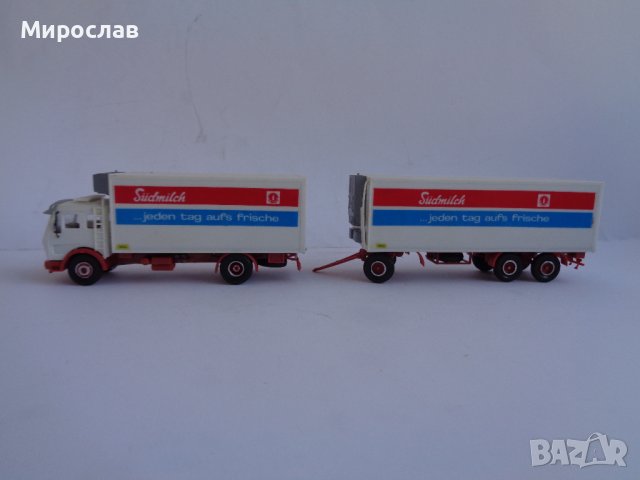 KIBRI H0 1/87 MERCEDES КАМИОН МОДЕЛ ИГРАЧКА КОЛИЧКА, снимка 1 - Колекции - 43675494