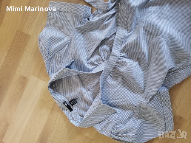 Блуза топ с прехвърляне H&M, снимка 3 - Корсети, бюстиета, топове - 37131385