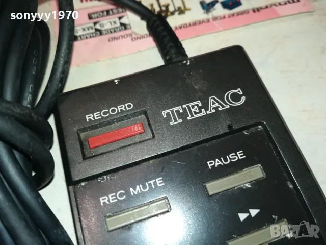 TEAC RC-205 REMOTE CONTROL-MADE IN JAPAN-ВНОС SWISS 0501251908, снимка 2 - Други - 48560744