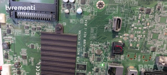 Main Board 32L4300 rev1.02 for,Toshiba 40L7335D 40inc DISPLAY LSC400HM06-T01 96.40S03.003, снимка 2 - Части и Платки - 43093341