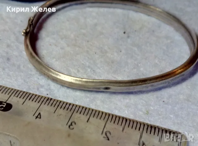 СТАРИННА РЕТРО АРТ СРЕБЪРНА ГРИВНА СРЕБРО ВИСОКА ПРОБА МАЙСТОРСКА РЪЧНА ИЗРАБОТКА 42274, снимка 4 - Антикварни и старинни предмети - 48492938