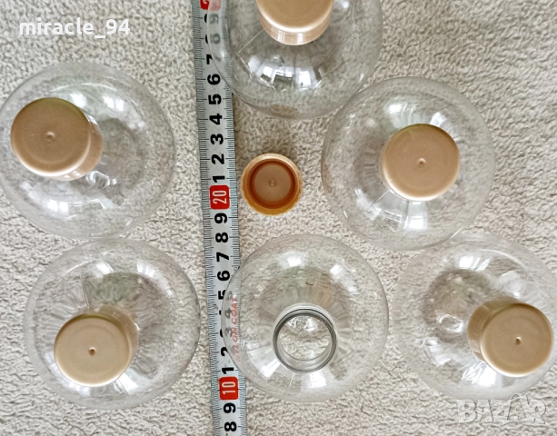 шишенца за домашна козметика с формата на коледна топка, снимка 5 - Козметика за тяло - 52676561