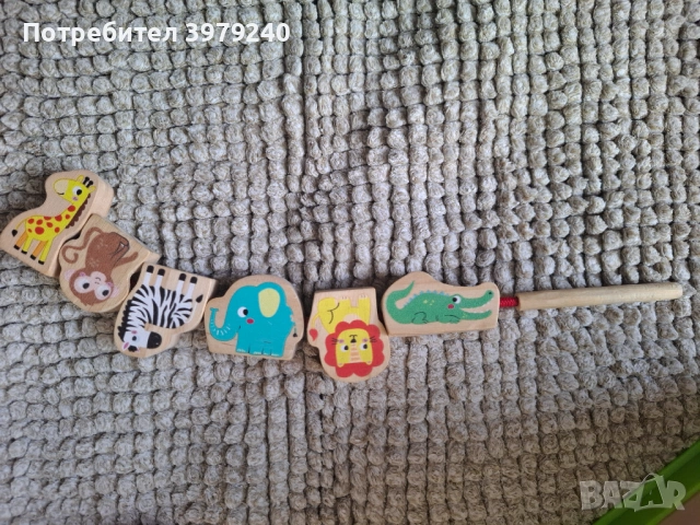 Дървен дидактически куб, конус..., снимка 6 - Образователни игри - 53442511