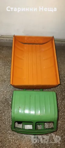  РЕДКАЖ стар метален камион СИМ  стар руски камион ламаринен камион стари руски  играчки , снимка 4 - Колекции - 48003774