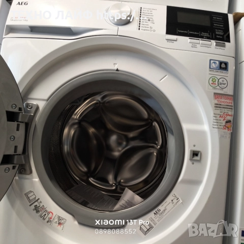 Пералня AEG ,LR6FA49FL 914915728, Серия 6000, 9 кг, 1400, снимка 8 - Перални - 51595731