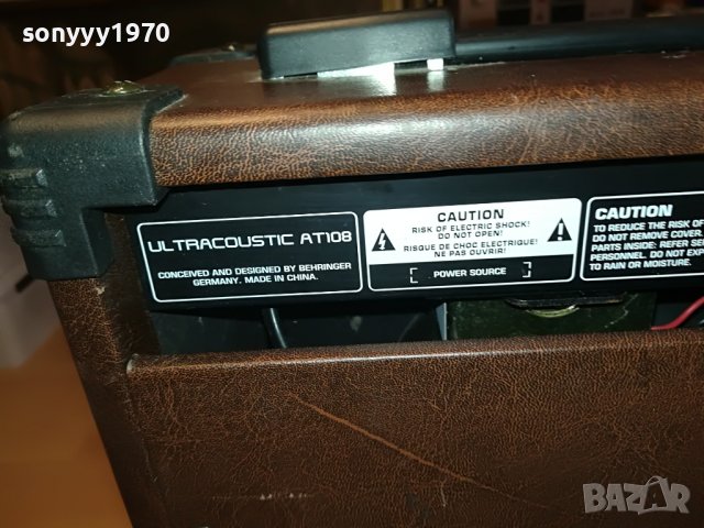 behringer at108 guitar amplifier-внос france 1412221845, снимка 15 - Ресийвъри, усилватели, смесителни пултове - 39011179