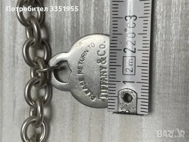 Колие и гривна Tiffany&CO 925, снимка 14 - Бижутерийни комплекти - 49599037