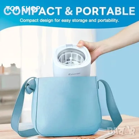 Нов Ултразвуков Почистващ уред кутия за Протези и Бижута Дълбоко Почистване, снимка 5 - Други стоки за дома - 49339228