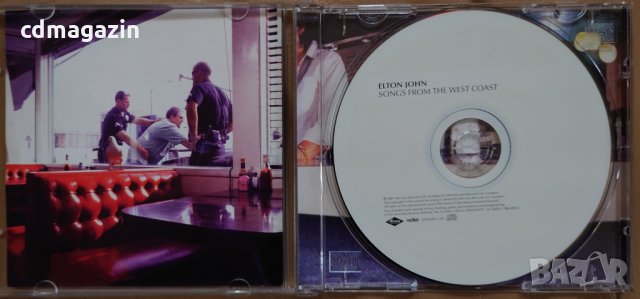 Компакт дискове CD Elton John ‎– Songs From The West Coast, снимка 3 - CD дискове - 35116841