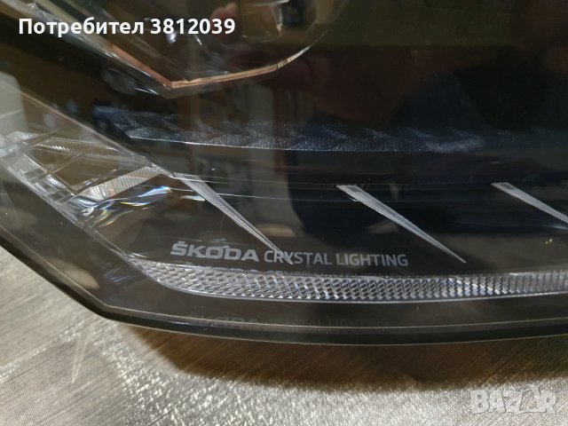 Оригинален десен фар за Шкода Фабия / Skoda Fabia IV, снимка 12 - Части - 43465669
