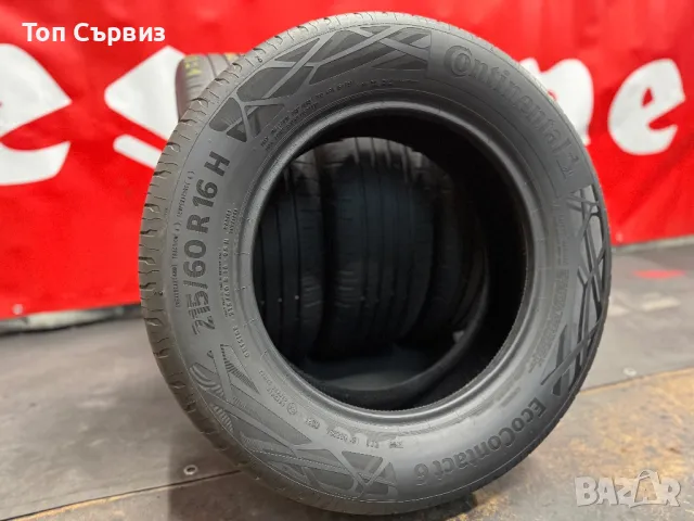 215 60 16, Летни гуми, Continental EcoContact6, 4 броя, снимка 5 - Гуми и джанти - 49697951