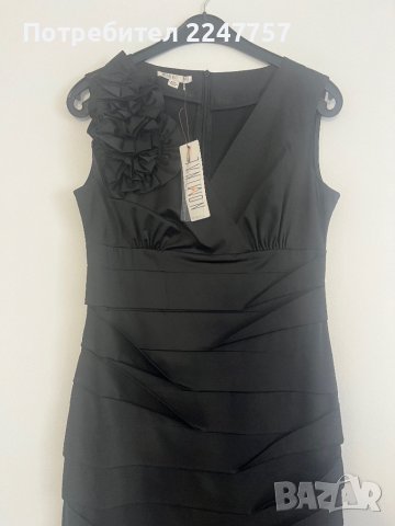 Нова къса рокля черна, снимка 1