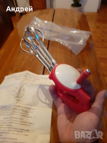 Стар ръчен миксер #4, снимка 5 - Антикварни и старинни предмети - 27953331