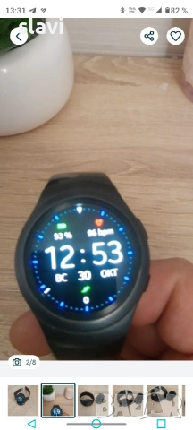 Смарт часовник Samsung gear 2s, снимка 3 - Мъжки - 51777408