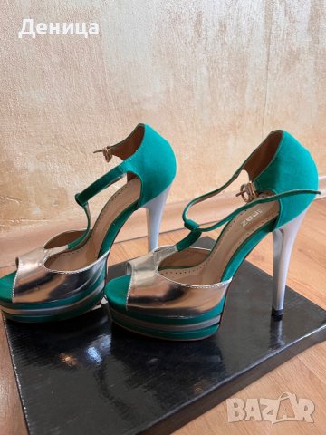 Високи сандали на ток, снимка 3 - Дамски обувки на ток - 40868091