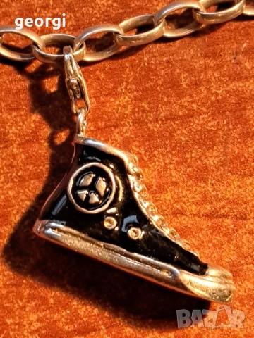 сребърна гривна Thomas sabo Charm club със 5 талисманчета , снимка 13 - Гривни - 52591375