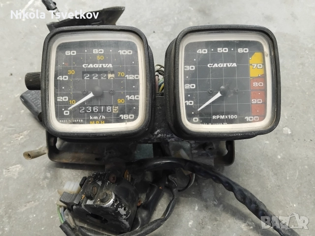 Километраж с оборотомер за Cagiva Elefant 125