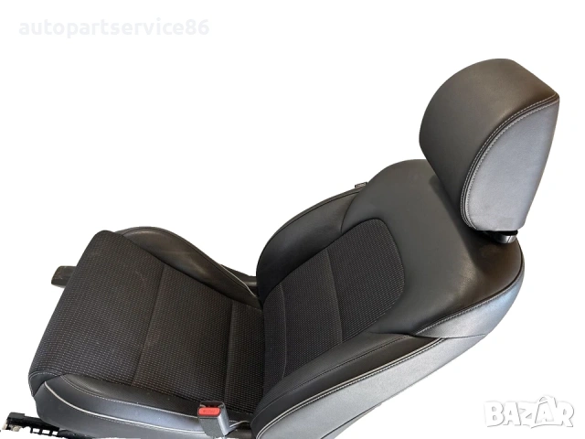 Предна дясна седалка черна кожа за KIA Sportage ГТ Лайн с ляво управление (2020)