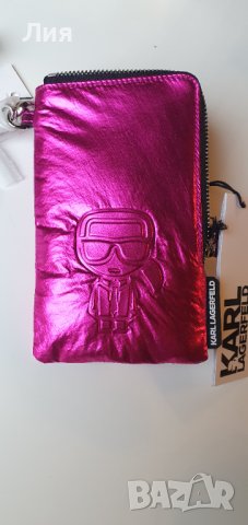 Мини чанта Karl Lagerfeld/ Ikonic , снимка 2 - Чанти - 40657937