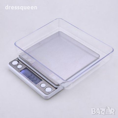 1764 Прецизна бижутерска електронна везна 500 г., висока точност до 0.01 г., снимка 6 - Други стоки за дома - 44128570