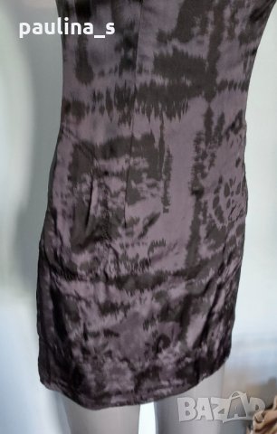 Дизайнерска рокля от коприна с хастар "trf"® USA / малък размер , снимка 2 - Рокли - 33353000