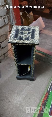 Дървена колонка за дискове, снимка 4 - Декорация за дома - 40294785