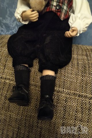  Колекционерска порцеланова кукла , снимка 4 - Колекции - 34775356