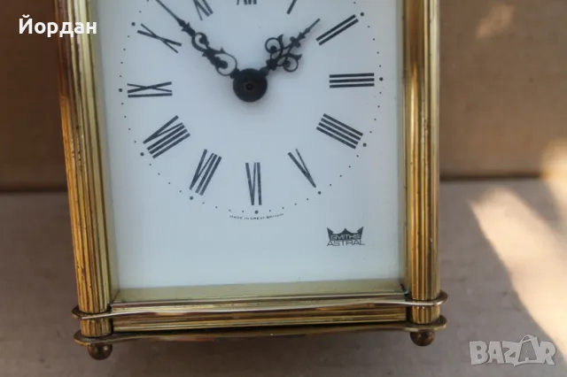 Англииски настолен часовник , снимка 4 - Антикварни и старинни предмети - 47367239