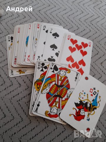 Стари карти за игра #7, снимка 3 - Карти за игра - 34671699
