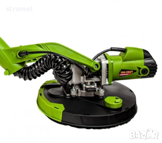🔧 ПРОДАВАМ НОВА ШЛАЙФМАШИНА ЗА СТЕНИ И ТАВАНИ PROCRAFT EX750 – 750 W 🔧, снимка 9 - Други машини и части - 52337389