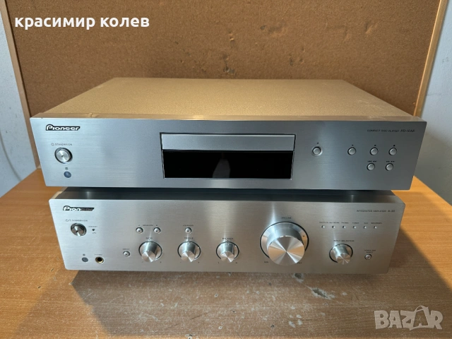 усилвател "PIONEER A-30"и cd плейър "PIONEER PD-10AE", снимка 4 - Ресийвъри, усилватели, смесителни пултове - 53290326