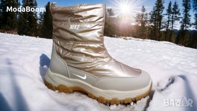 ✨Nike стилни златисти дамски зимни апрески Найк✨