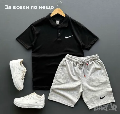 Nike Мъжки Летен Екип Тениска И Къси Панталонки👕🩳Мъжки Къс Комплект Найк - 13 Цвята Код LFS486, снимка 15 - Спортни дрехи, екипи - 50246286