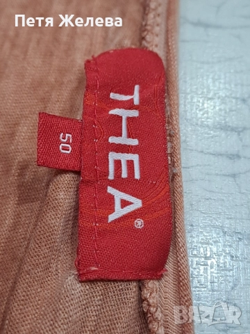 Памучна блуза THEA -N50, снимка 4 - Блузи с дълъг ръкав и пуловери - 51691346